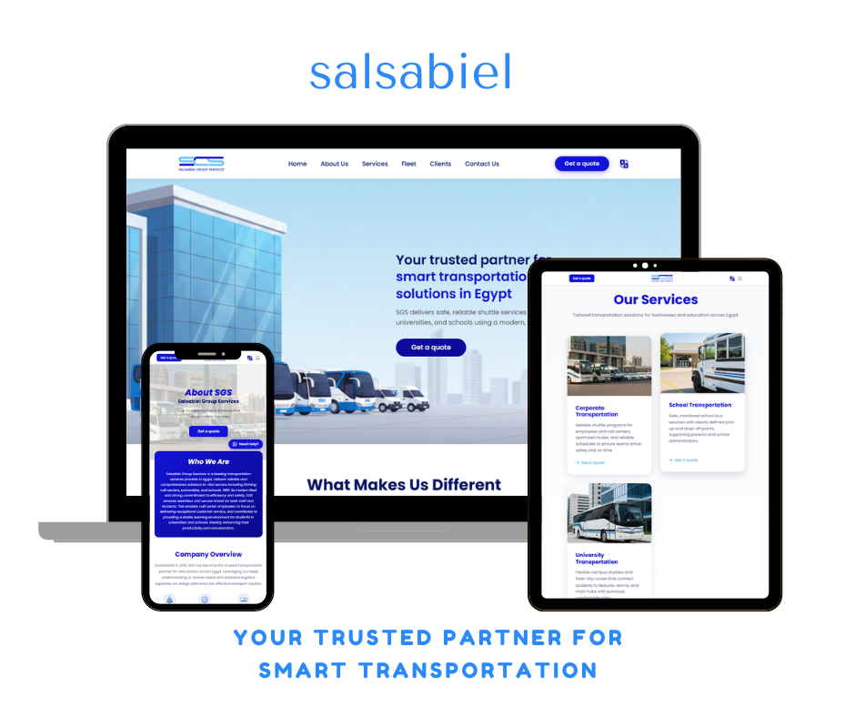 SGS Transportation Website